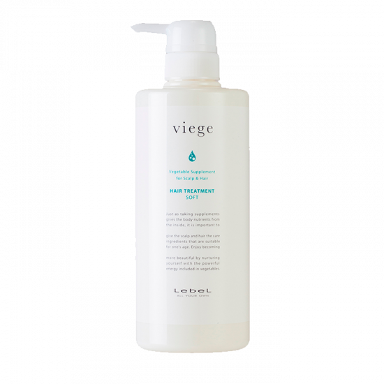 Маска для глубокого увлажнения волос viege Treatment SOFT, 600 мл фото 1